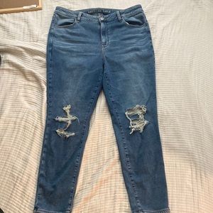 American eagle next level stretch hi- rise jeggings